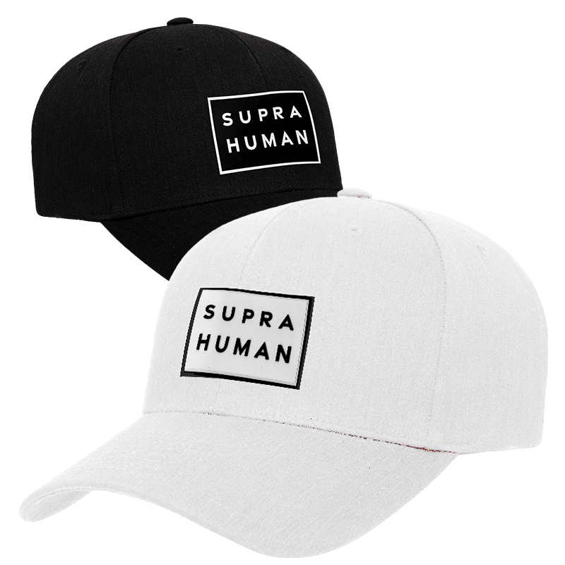 Supra Human Velcro Patch Hat Bundle