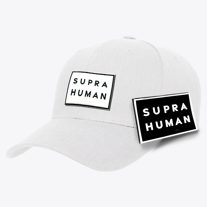 Supra Human Velcro Patch Hat Bundle