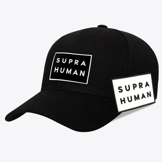 Supra Human Velcro Patch Hat